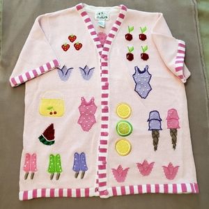 Cute Short Sleeved Cartigan
